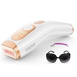 Finequin Laser Hair Removal, IPL Laser Hair Removal for Women and Men Permanent, Hair Removal Device with 3.0 IPL Red Light Wave, Home Laser Hair Removal Device for Facial Legs Armpits Bikini Body Use