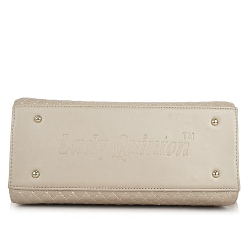Image of Lady Quinton Quilted Handbag with Detachable Shoulder Strap