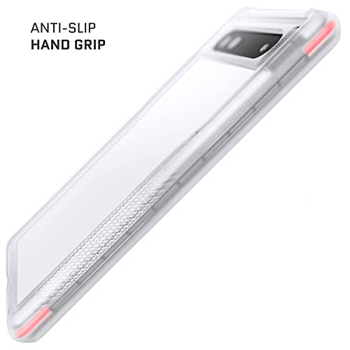 Image of Ghostek COVERT Pixel 6a Clear Case with Shockproof Drop Protection and Anti-Yellowing Premium Slim Lightweight Design Rugged Protective Phone Cover Designed for 2022 Google Pixel 6a (6.1 Inch) (Clear)