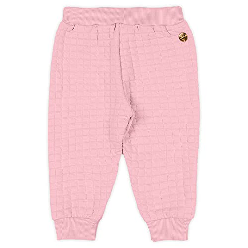 Calça casual em ribana matelassê Marisol, meninas, Rosa claro, 8