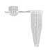 0.2ml Individual PCR Tubes, Natural, Dome Cap, Bag of 1000 Tubes/Unit