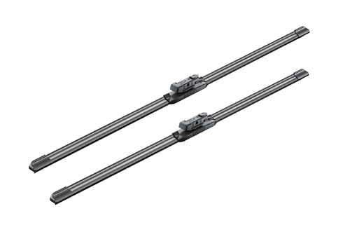 Image of BOSCH 3397007215 AeroTwin OE Replacement Wiper Blades Driver & Passenger Side - Set of 2 (26 inch & 24 inch) Pinch Tab | Driver and Passenger Side Original Equipment Replacement Blades