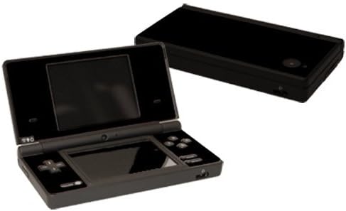 Matte Black - Vinyl Decal Mod Skin Kit by System Skins - Compatible with Nintendo DSi Color (DSi)