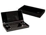 Matte Black - Vinyl Decal Mod Skin Kit by System Skins - Compatible with Nintendo DSi Color (DSi)