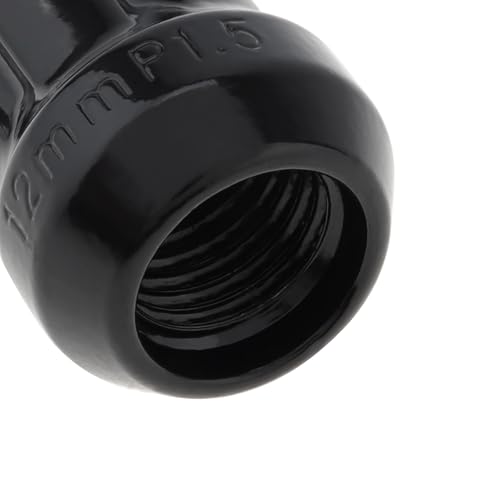 Image of M12x1.5 Lug Nuts, 20pcs Wheel Lug Nut Black, Spline Lug Nuts Fit for HR-V /Escape /Sierra /Civic /Accord /Element