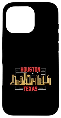 ヒューストン テキサス アメリカ アメリカ合衆国 有名な都市 スマホケース iPhone 16 Pro 用
