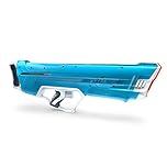 SPYRA – SpyraLX WaterBlaster Bleu (Non Électronique) – Pistolet à Eau Premium Super Puissant, à tir Rapide et à Action instantanée