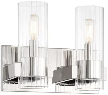 Minka Lavery Vernon Place 11 1/2" Wide Chrome 2-Light Bath Light