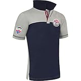 Nebulus Poloshirt PINA Herren, Polohemd mit Stickerei für Männer, Hemd Kurzarm Shirt Male