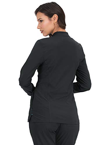 Koi Basics Koi450 Women's Scrub Jacket Black M #TOP1