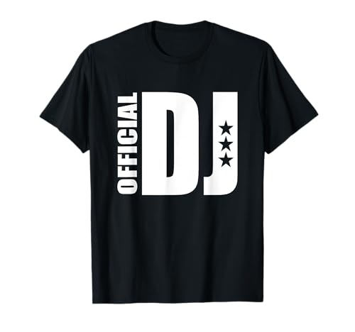 Official DJ Discjockey Music T-Shirt