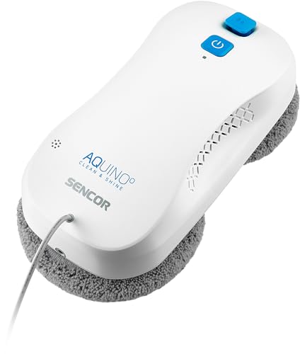 Sencor Srw 6010wh Robot Limpiador De Ventanas, Plástico Sencor Srw 6010wh Robot Limpiador De Ventanas, Plástico