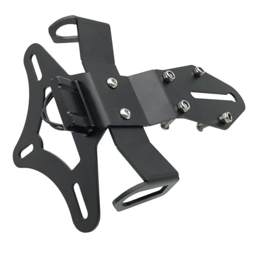 Support plaque d'immatriculation bien rangé moto Kawasaki ZX-10R 2016-2021