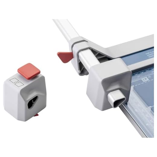 Dahle 980 Kreativ-Set (Für Dahle 507 - Modell 2020, 3 Schneideköpfe für Perforation, Falz und Büttenschnitt)