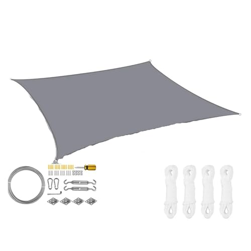 6 �F��^�T���V�F�[�h�������`�L���m�s�[�h���J�o�[�u���b�N�p�K�[�f�����O�p�e�B�I�f�b�L�p�[�S���|�[�`�e���g(Light Gray 47pc Kit,600x400CM)