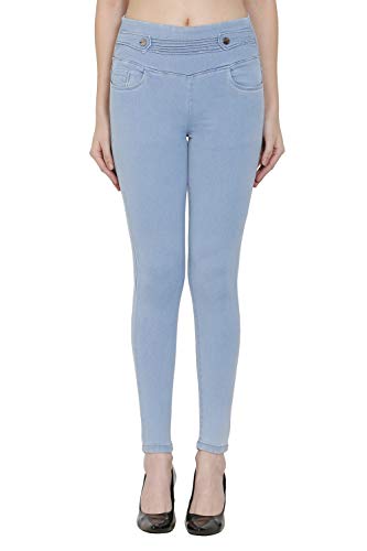 Image of Casual Slim fit Cotton Denim Jegging for Women