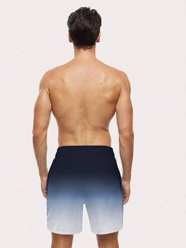 RAISER Men's Beach Swim Shorts Men Drawstring Waist Swim Trunk2