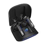 ASUS ROG Cetra True Wireless Gaming Headphones (Low-Latency Bluetooth Earbuds, Active Noise Cancelation, 27-Hour Battery Life, IPX4 Water Resistance, Wireless Charging)- Black