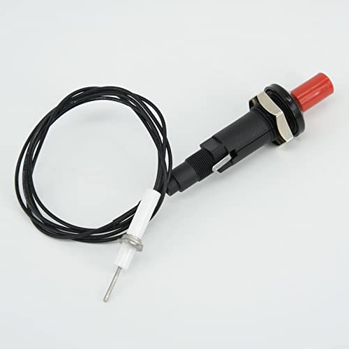 Piezo Zündung Set,Universal Piezo Funken Zündung mit Kabel Druckknopf Zünder für Gas Grill BBQ