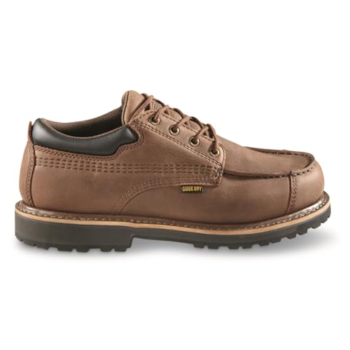 Guide Gear Men's Rugged Timber Waterproof Oxford Shoes; Moisture Wicking Insoles, Casual Footwear3