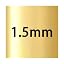 Gold 1.5mm