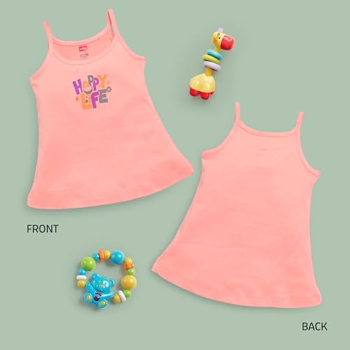Image of LuvLap Baby Girls Regular Fit 100% Cotton Slip