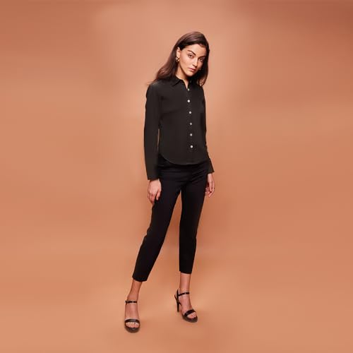 Image of Bombay High Women's Solid Slim Fit Shirt