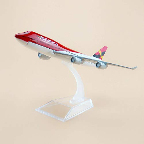 Avianca - Boeing 747 - Miniatura Avião Aeronave Comercial