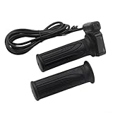 ZWEquipint Poign�e d'acc�l�rateur pour scooter �lectrique avec r�gulateur de vitesse et affichage de la batterie pour Jetson Bolt et pour mod�les DYU D3F D2F C3, compatible avec syst�mes 36 V et 48 V