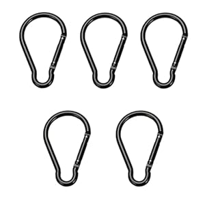 Hobngmuc Karabinerhaken 5Stk Flaschenform