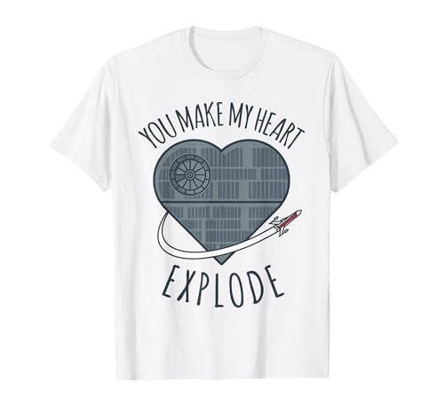T-shirt Star Wars Valentin en coton pour fans de la saga