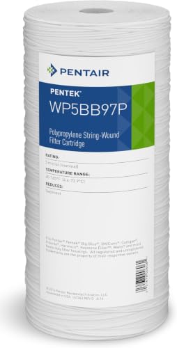 Image of Pentek - 355214-43 WP5BB97P 10 inch Polypropylene Wound Filter Cartridge (Pack of 8)