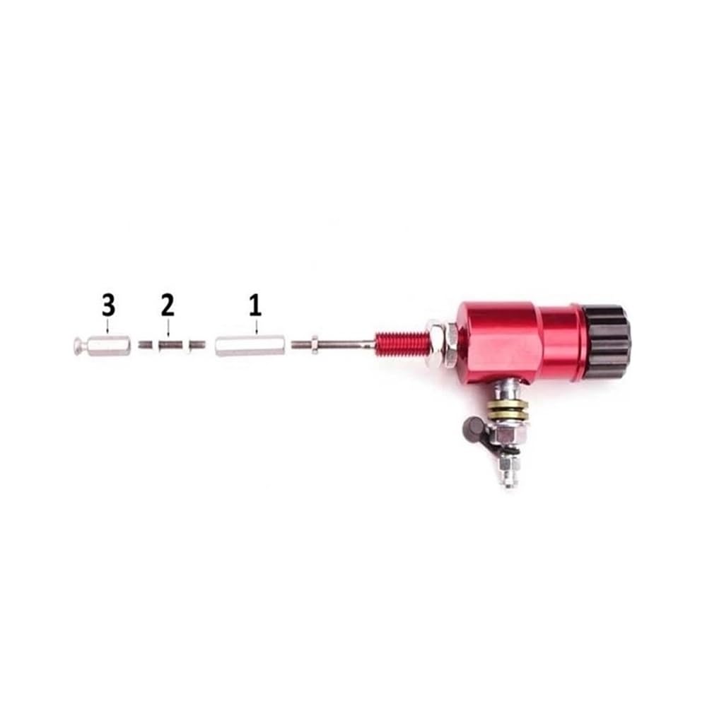 Flessibile olio Tubo Freno A Pedale Posteriore Atv Dirt Pit Bike Tubi Intrecciati Leva Cilindro Principale Del Motociclo Frizione Idraulica Tubo Flessibile Dell'olio Moto Tubo Idraulico Freno(Gold,09)