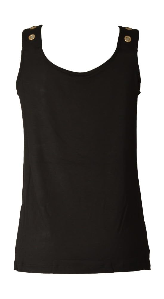 RAGNO Canottiera Donna Spalla Larga con Spacchi Laterali Morbida Viscosa Articolo DT02T2
