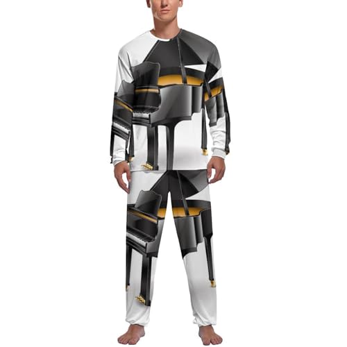 Pyjama homme manche longue et pantalon idéal pour les soirées cocooning à la maison