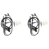 HWIREUIGT 4Pièces Séries Sonde D'Oscilloscope P2100 DC-100MHz pour Kit de Fils de Test BNC Tektronix X1 / X10 P2100