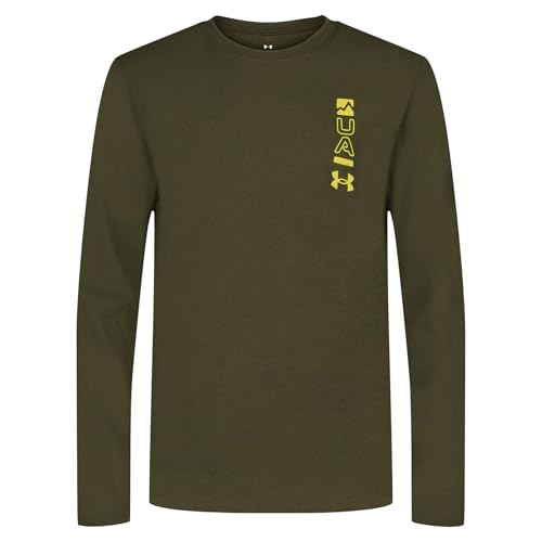 Image of Under Armour Boys' Long Sleeve Graphic T-Shirt, Lightweight & Breathable, Outdoor Collection