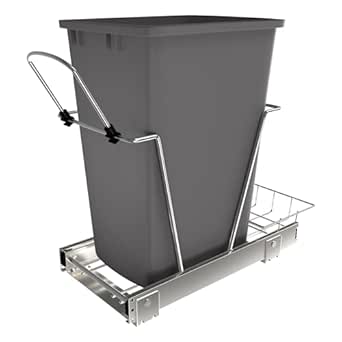 Poubelles 2 bacs 32L à extraction automatique - Design & coulissante - Accessoires cuisines