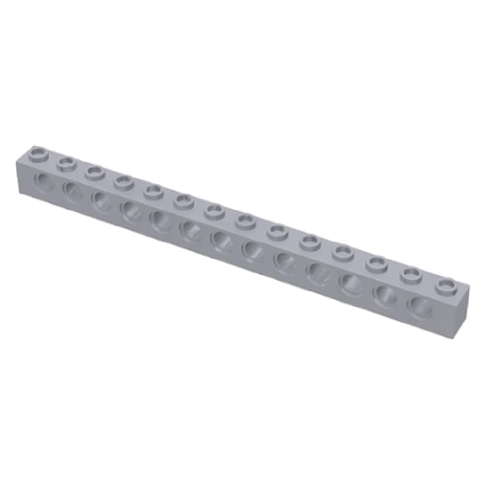 LEGO Technic, Brick 1 x 14 with Holes, Part 32018, Choose Your Colour, Part 32018, Choose Your Colour (Light Bluish Gray, 10, count)