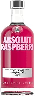 Absolut Raspberri Flavoured Swedish Vodka, ABV 40 Percent 70 cl