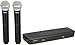 Shure BLX288/PG58 Dual Channel Wireless Handheld Microphone System H10 Band with Tripod Stands – Professional Audio for Live Performances, Events, and Presentations