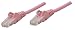 Produktbild intellinet 453127 Netzwerkkabel Patchkabel Cat5e U/UTP RJ45-Male/RJ45-Male, 15m rosa
