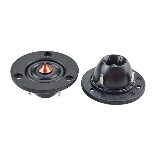 Altavoz de tweeter de cúpula de 2 pulgadas de seda GHXAMP para agudos de neodimio de coche 6ohm 2