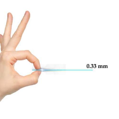 Image of Impossible Screen Guard for motorola moto g 3rd generation g3 Gorilla Hammer Proof flexible fiber unbreakable 9H hardness Screen Protector [Better then Tempered Glass]