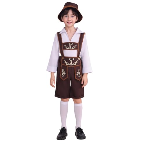 Disfraz de Oktoberfest cómodo para niño que soluciona la falta de accesorios