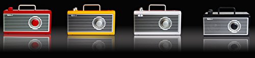 Radio Kaito CBR3 AM/FM Bluetooth con linterna LED rojo miniatura 6