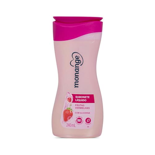 Monange Sabonete Líquido Frutas Vermelhas 240Ml