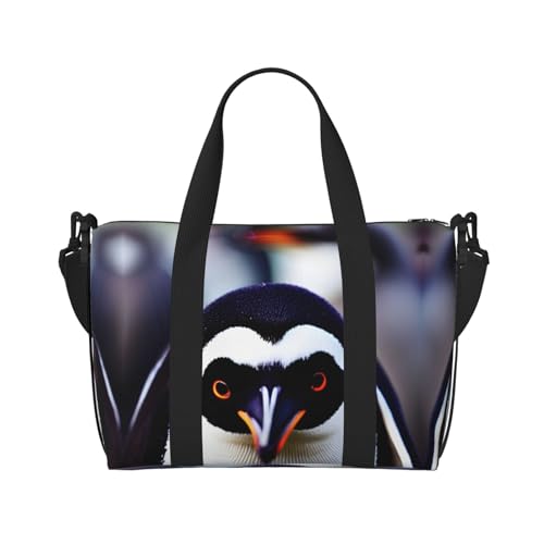 Sac de voyage mignon en forme de tête de pingouin pour ne plus manquer de place