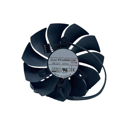Ventilador de refrigeración para Foxconn PVA080E12R-P21-DB 12 V 0,5 A