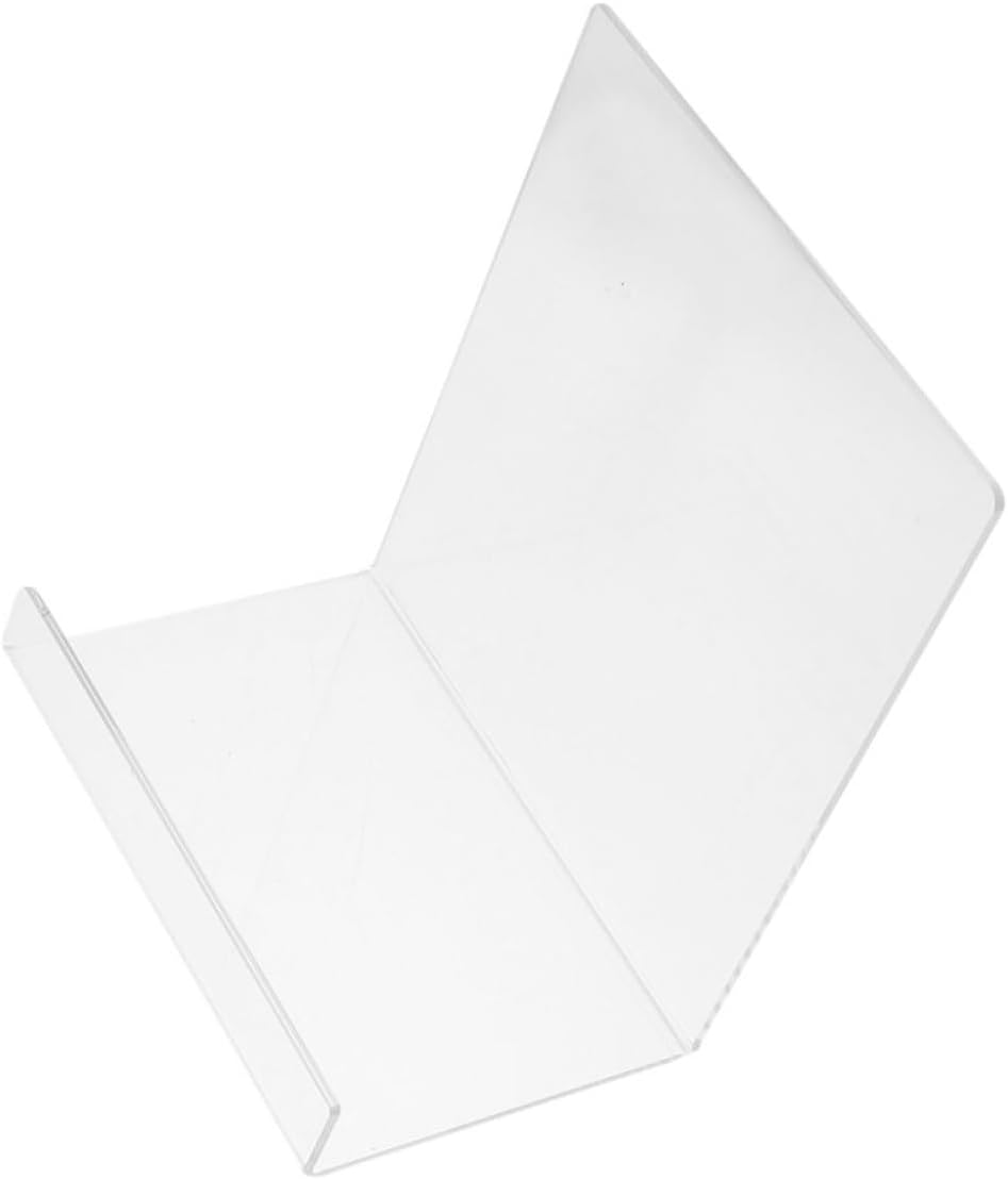 Stylish Record Display Book Rack Magazine Stand Desktop Bookshelf Versatile Storage